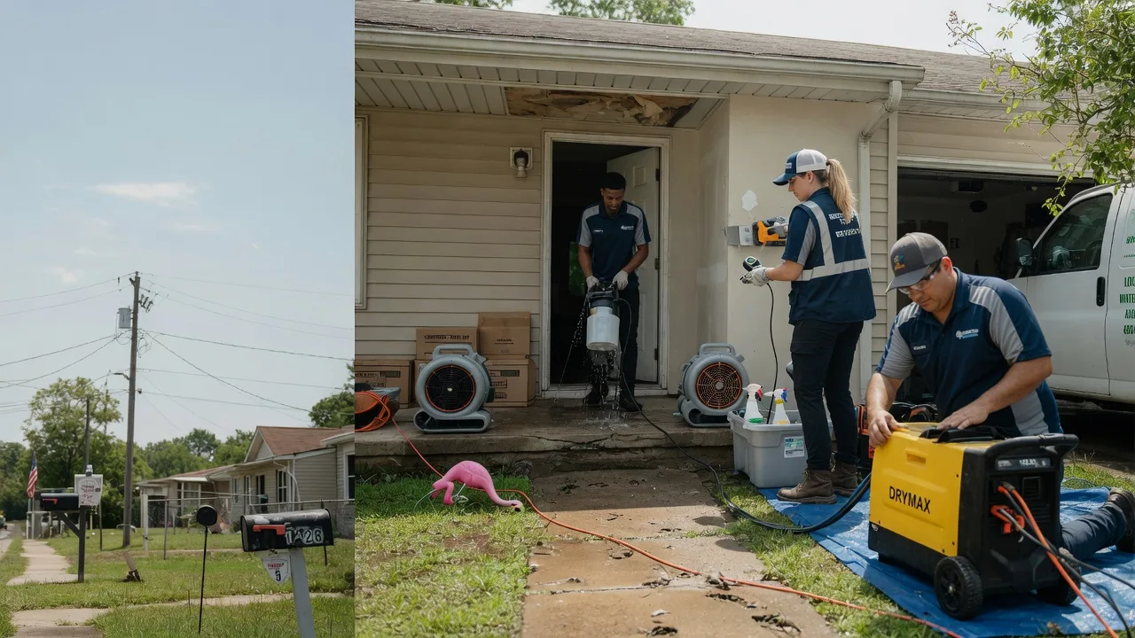 Storm Damage Water Removal in Pleasant Grove, AR near me